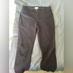 Essential slim Anthropologie Black Dress Pants